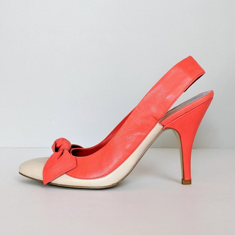Nine West Spectator Slingback Heels
